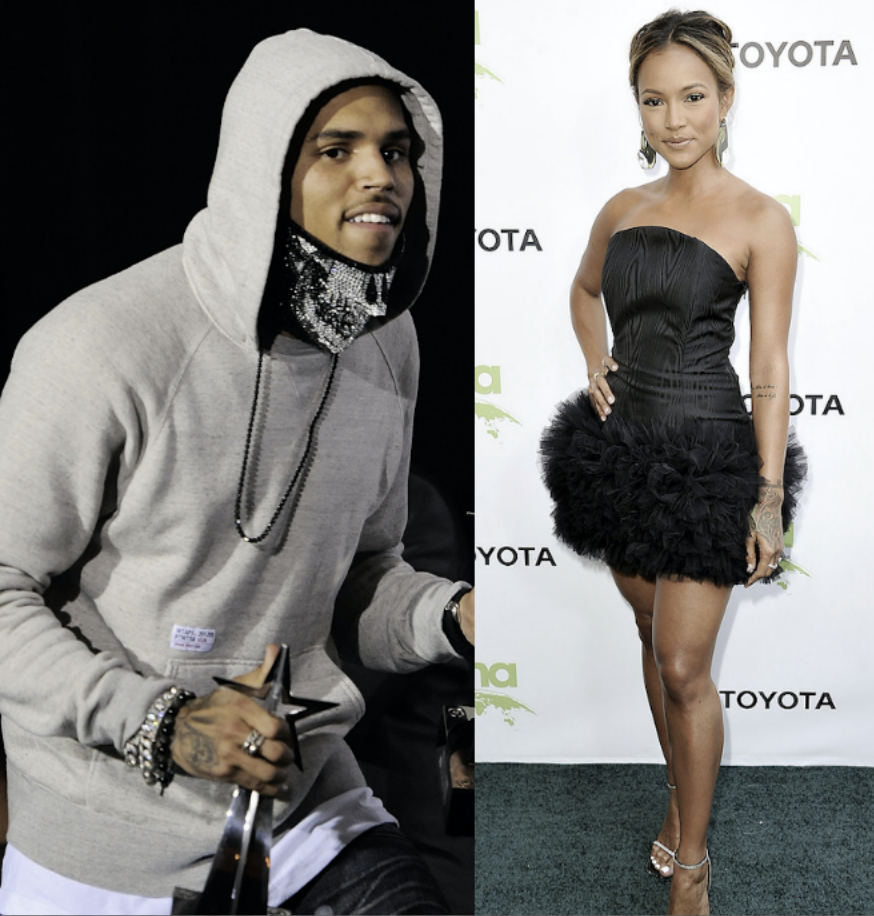 Chris Brown och Karrueche Tran Chris Brown och Karrueche Tran